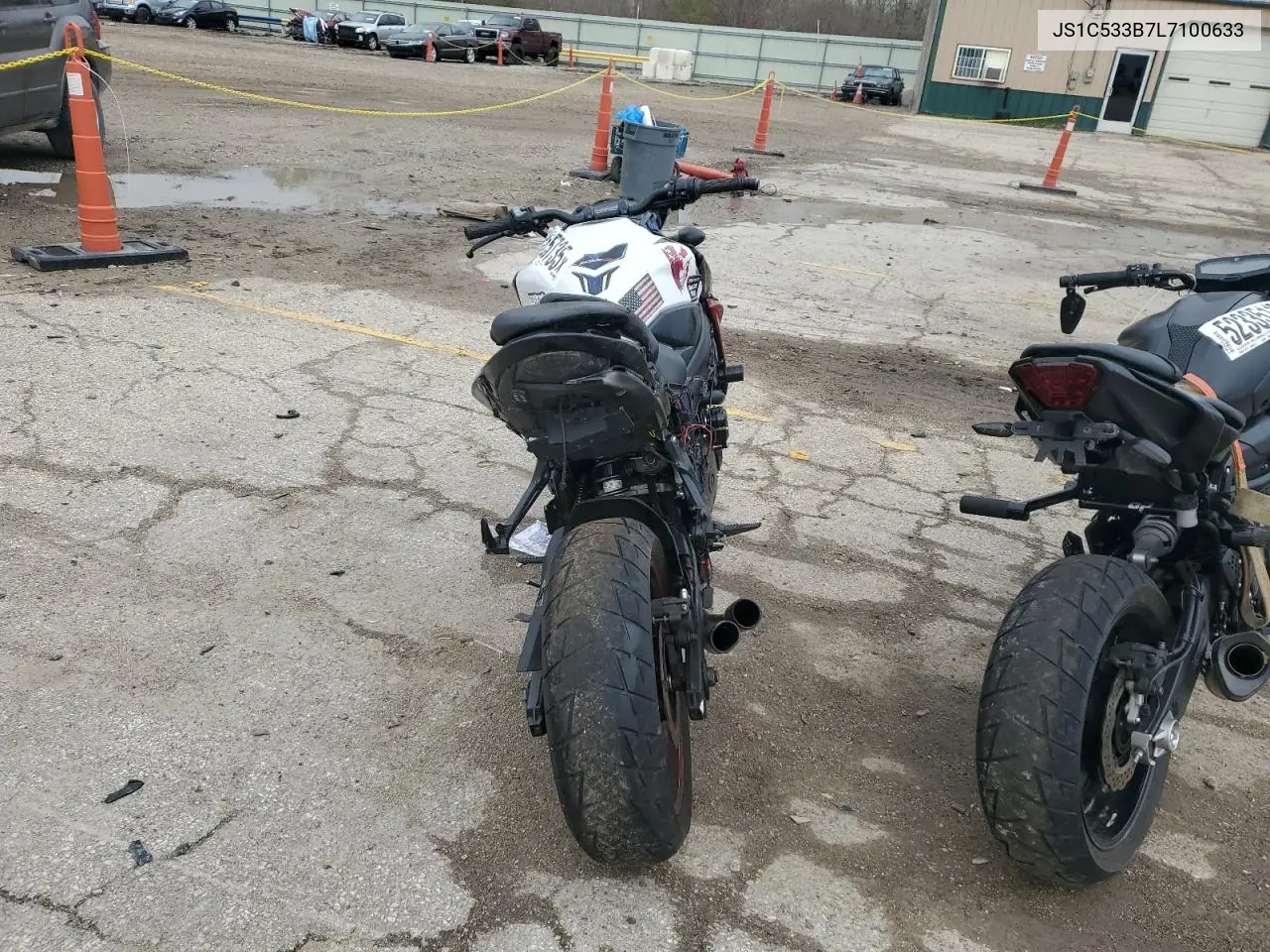 2020 Suzuki Gsx-S750 M VIN: JS1C533B7L7100633 Lot: 52365735