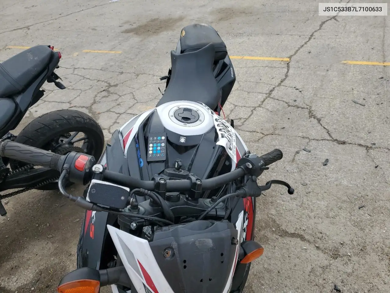 2020 Suzuki Gsx-S750 M VIN: JS1C533B7L7100633 Lot: 52365735