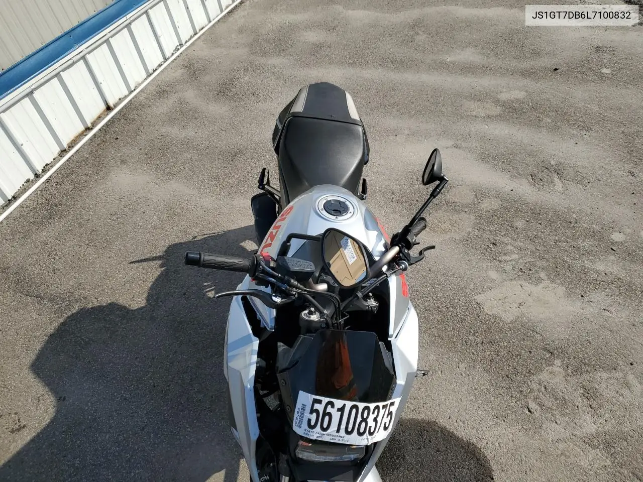 2020 Suzuki Gsx-S 1000Sm VIN: JS1GT7DB6L7100832 Lot: 56108375