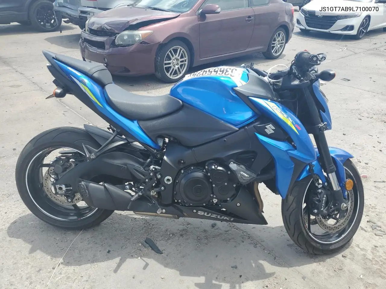 2020 Suzuki Gsx-S1000 Z VIN: JS1GT7AB9L7100070 Lot: 63655925