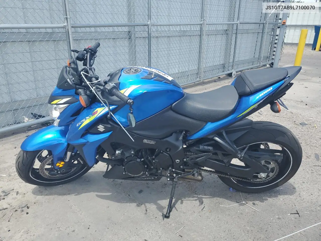 2020 Suzuki Gsx-S1000 Z VIN: JS1GT7AB9L7100070 Lot: 63655925