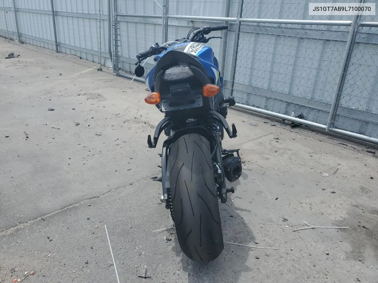 2020 Suzuki Gsx-S1000 Z VIN: JS1GT7AB9L7100070 Lot: 63655925