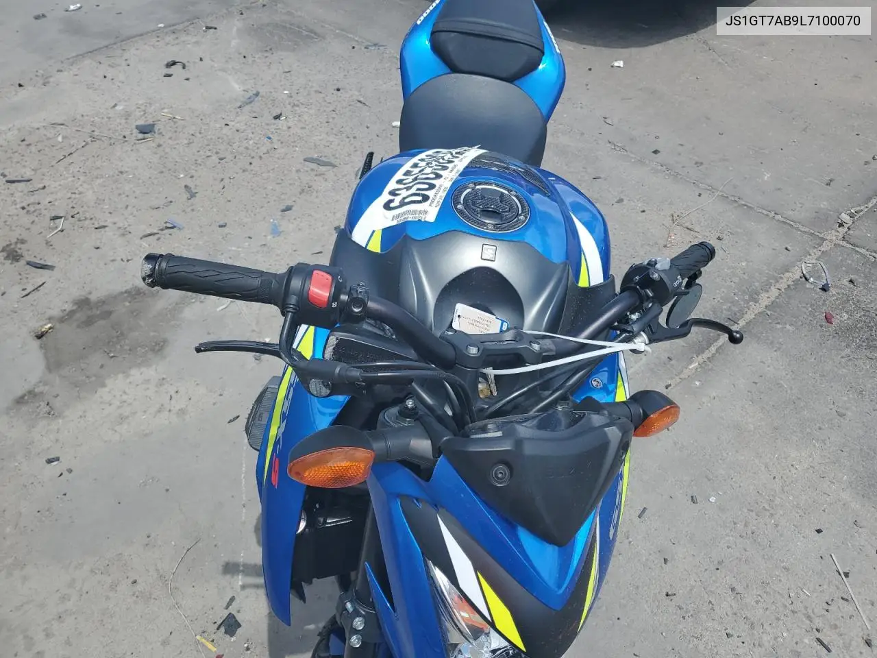 2020 Suzuki Gsx-S1000 Z VIN: JS1GT7AB9L7100070 Lot: 63655925