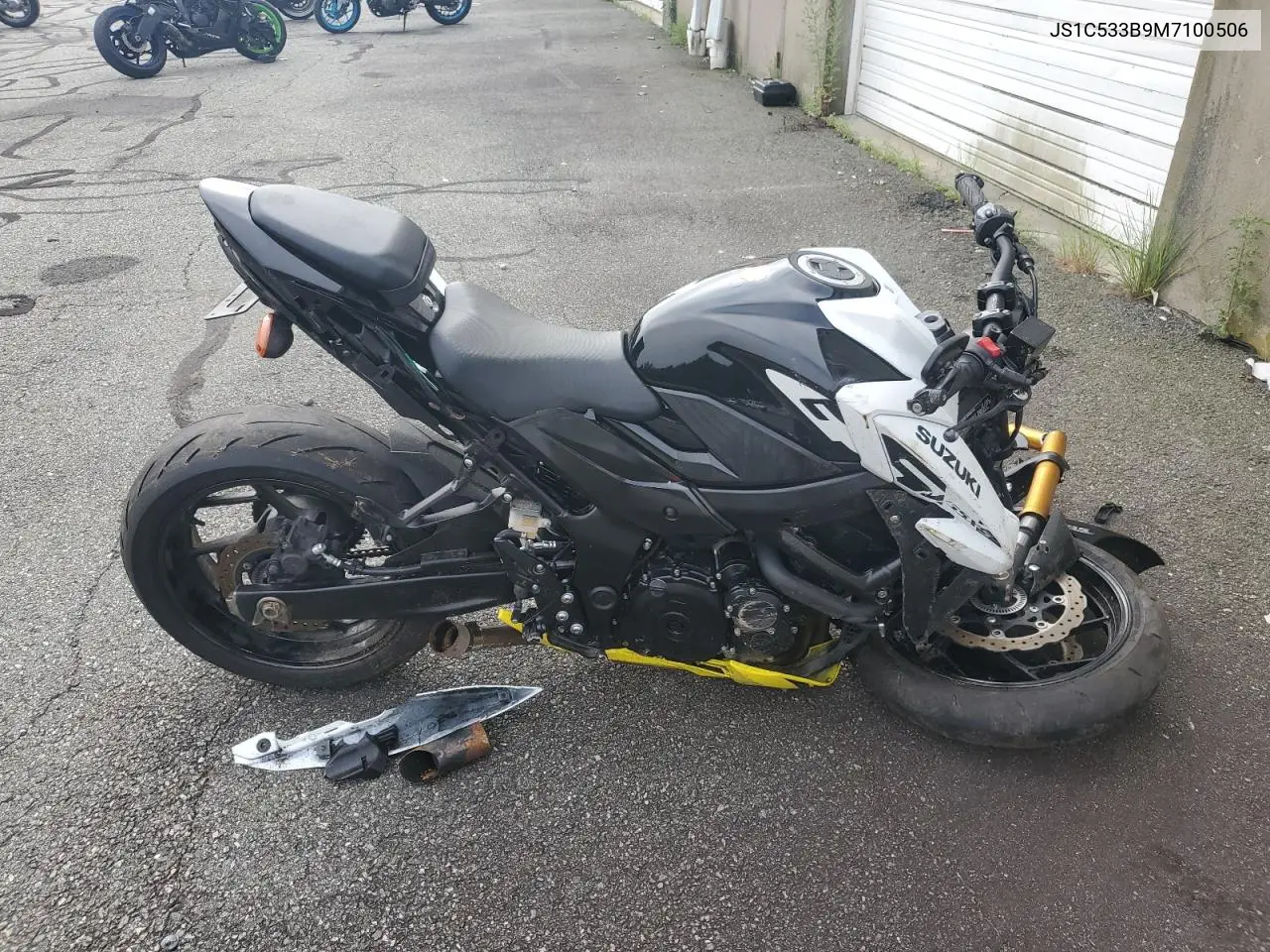2021 Suzuki Gsx-S750 M VIN: JS1C533B9M7100506 Lot: 64836125