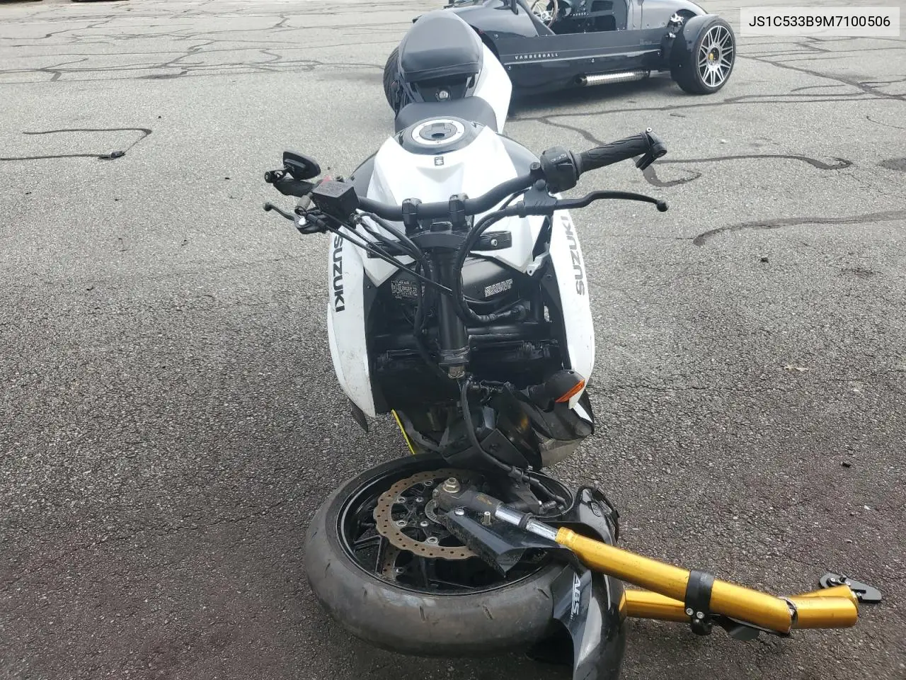 2021 Suzuki Gsx-S750 M VIN: JS1C533B9M7100506 Lot: 64836125