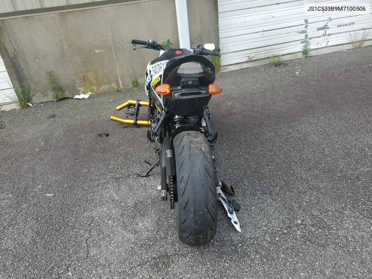 2021 Suzuki Gsx-S750 M VIN: JS1C533B9M7100506 Lot: 64836125