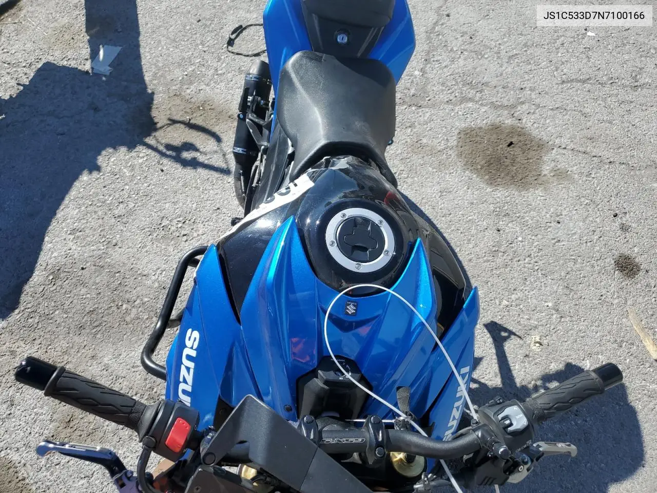2022 Suzuki Gsx-S750 M VIN: JS1C533D7N7100166 Lot: 46945405