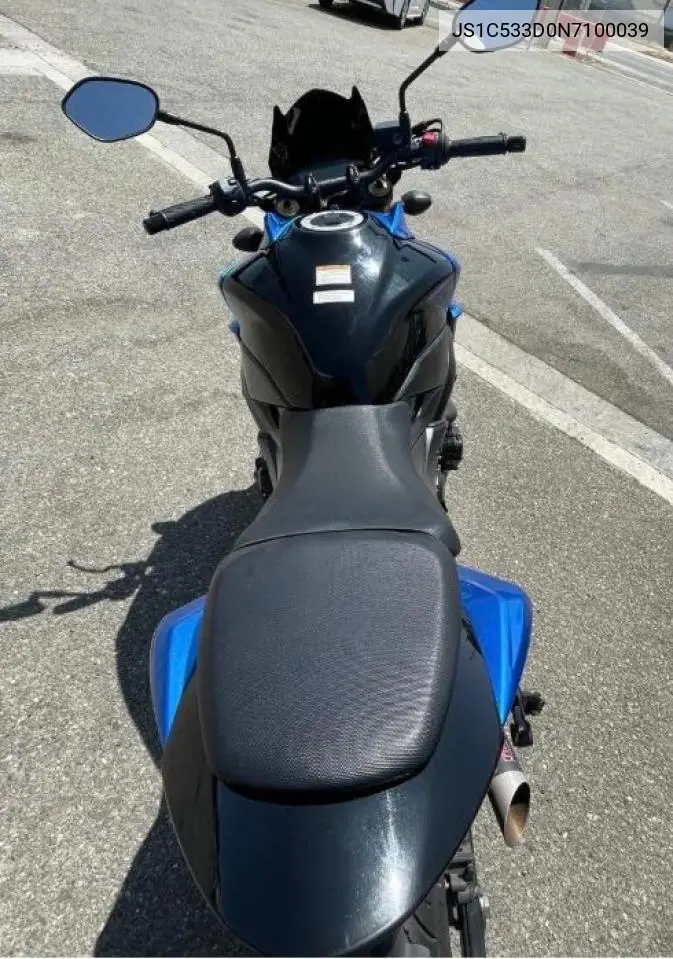 2022 Suzuki Gsx-S750 M VIN: JS1C533D0N7100039 Lot: 52459505