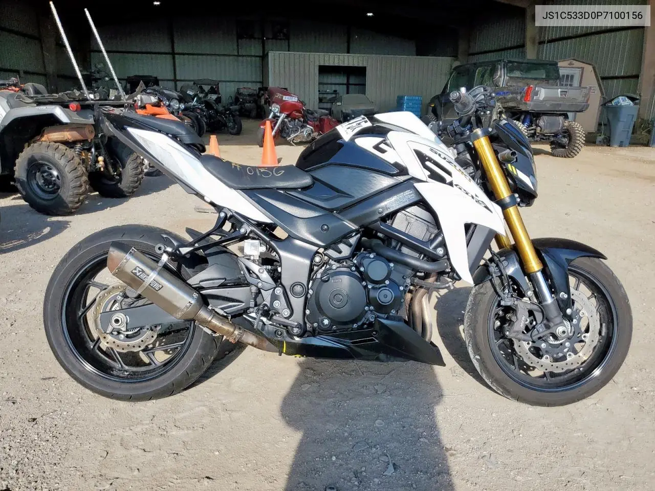 2023 Suzuki Gsx-S750 M VIN: JS1C533D0P7100156 Lot: 62390475