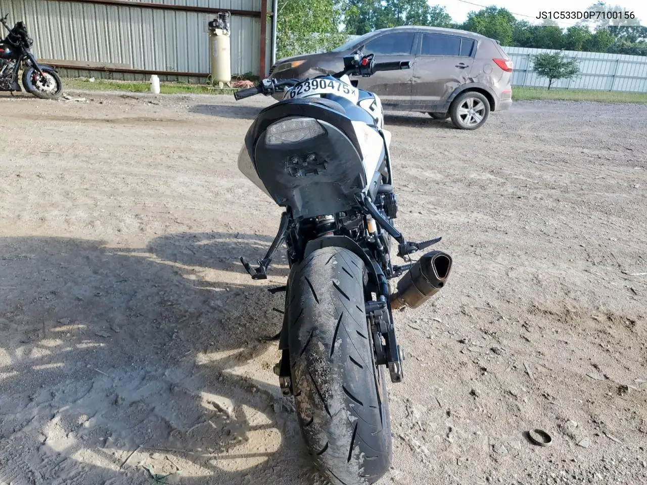 2023 Suzuki Gsx-S750 M VIN: JS1C533D0P7100156 Lot: 62390475