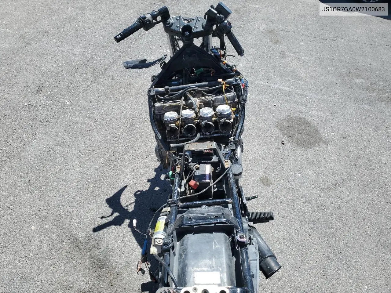1998 Suzuki Gsx750 F VIN: JS1GR7GA0W2100683 Lot: 56331335