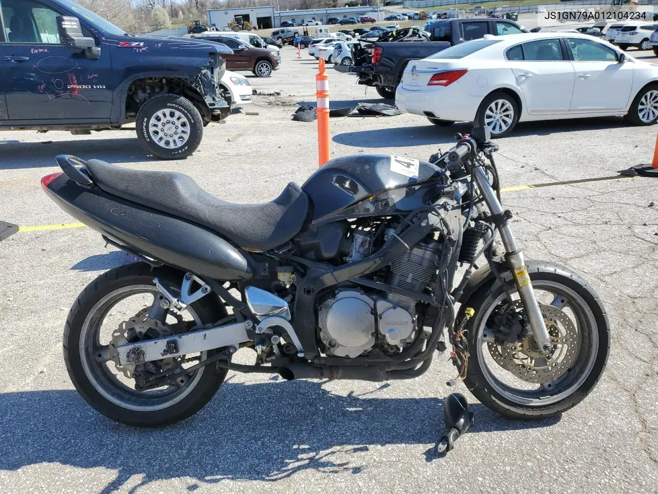 2001 Suzuki Gsx600 F VIN: JS1GN79A012104234 Lot: 47649205