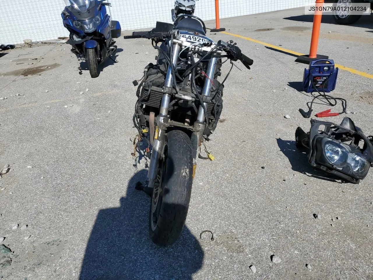 2001 Suzuki Gsx600 F VIN: JS1GN79A012104234 Lot: 47649205