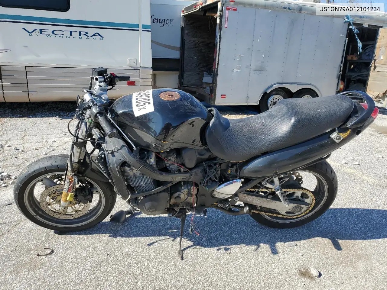 2001 Suzuki Gsx600 F VIN: JS1GN79A012104234 Lot: 47649205