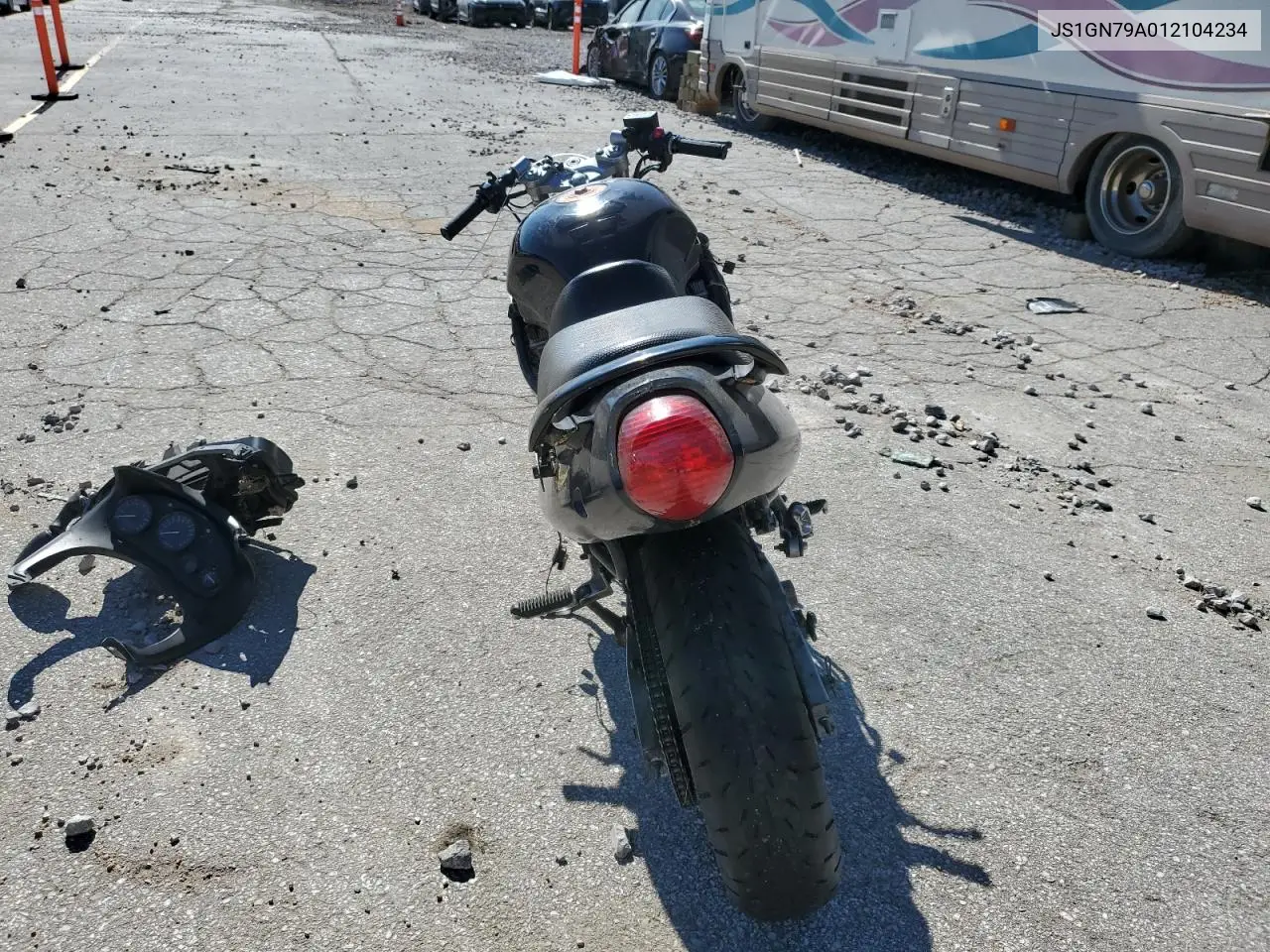 2001 Suzuki Gsx600 F VIN: JS1GN79A012104234 Lot: 47649205
