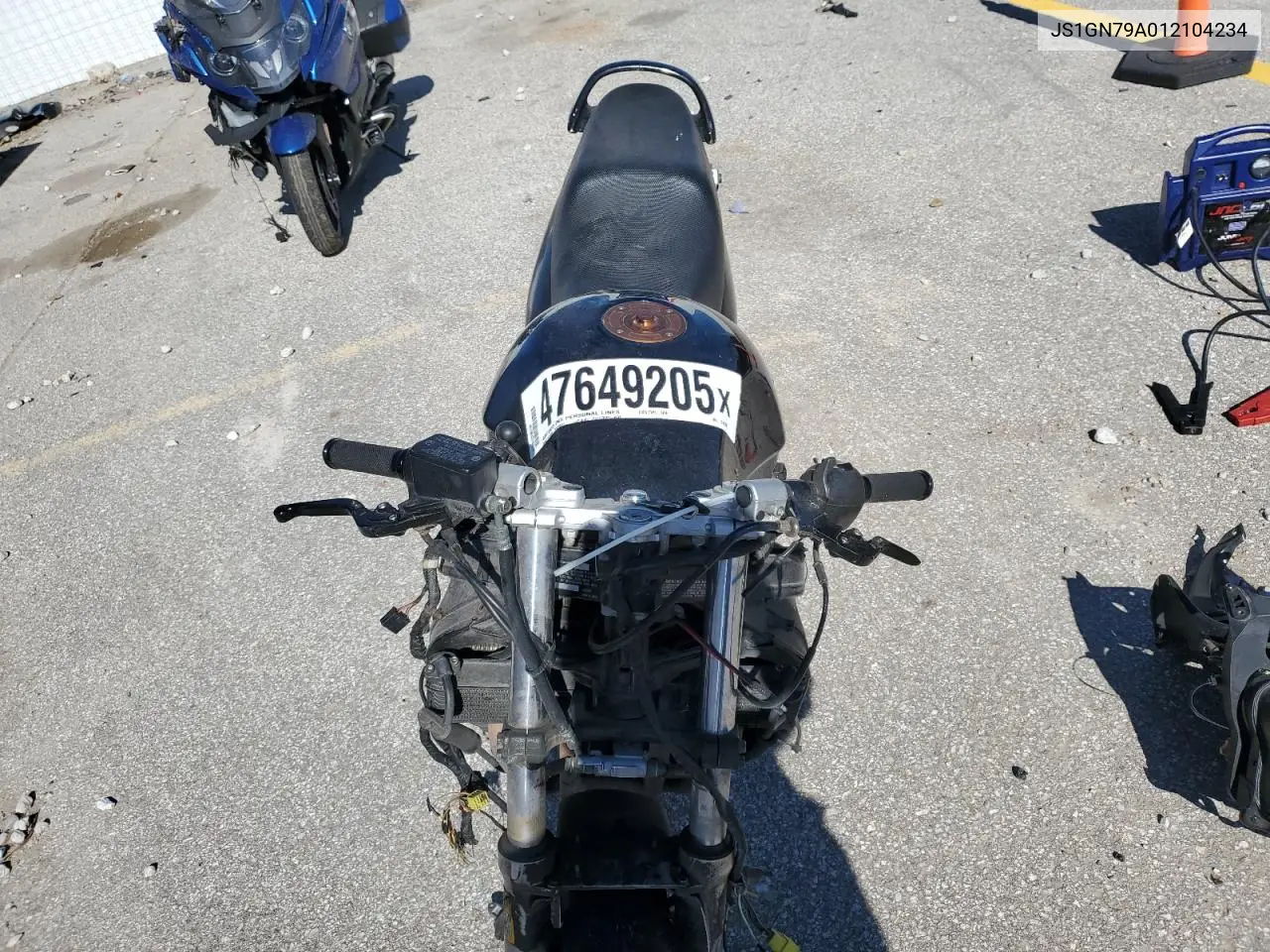 2001 Suzuki Gsx600 F VIN: JS1GN79A012104234 Lot: 47649205
