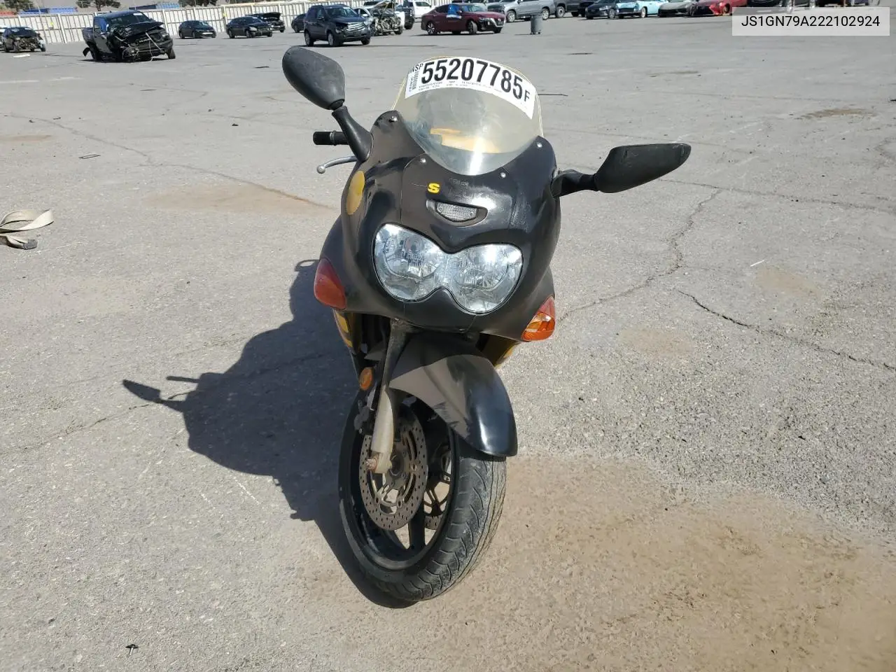 2002 Suzuki Gsx600 F VIN: JS1GN79A222102924 Lot: 55207785