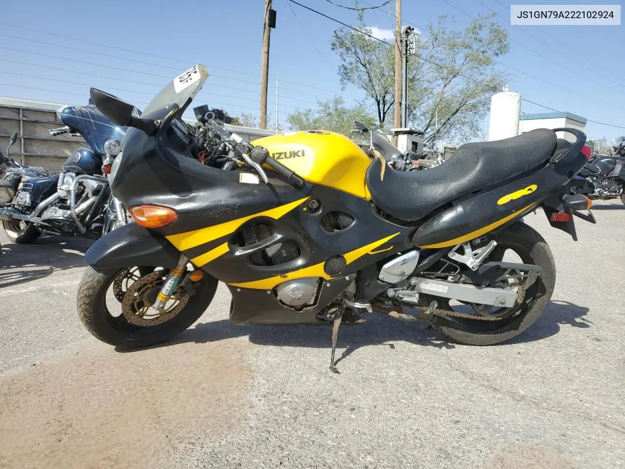 2002 Suzuki Gsx600 F VIN: JS1GN79A222102924 Lot: 55207785