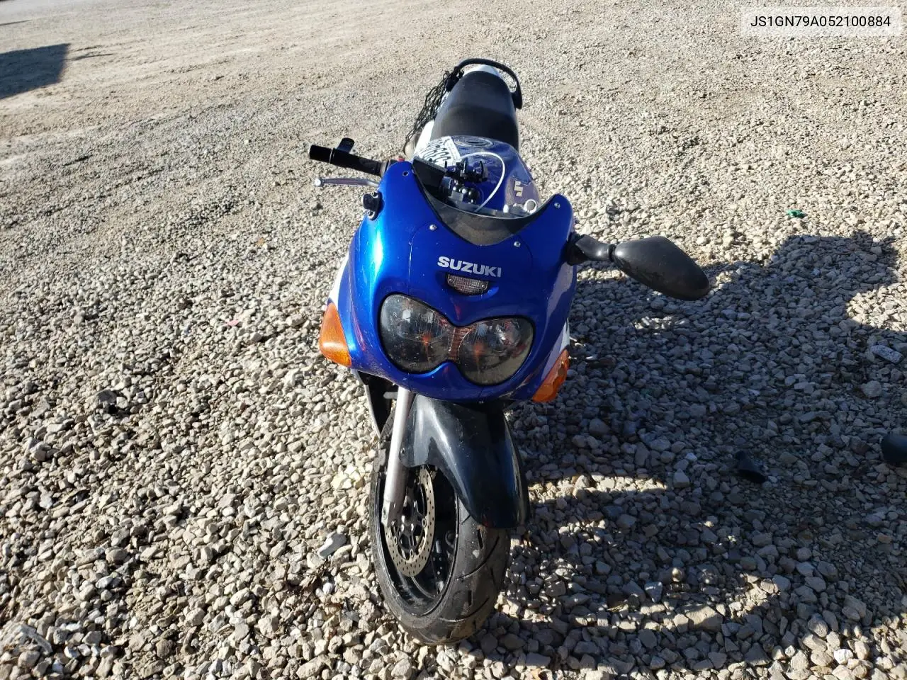 2005 Suzuki Gsx600 F VIN: JS1GN79A052100884 Lot: 53946655