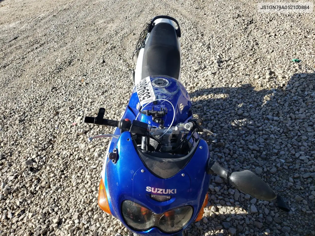 2005 Suzuki Gsx600 F VIN: JS1GN79A052100884 Lot: 53946655