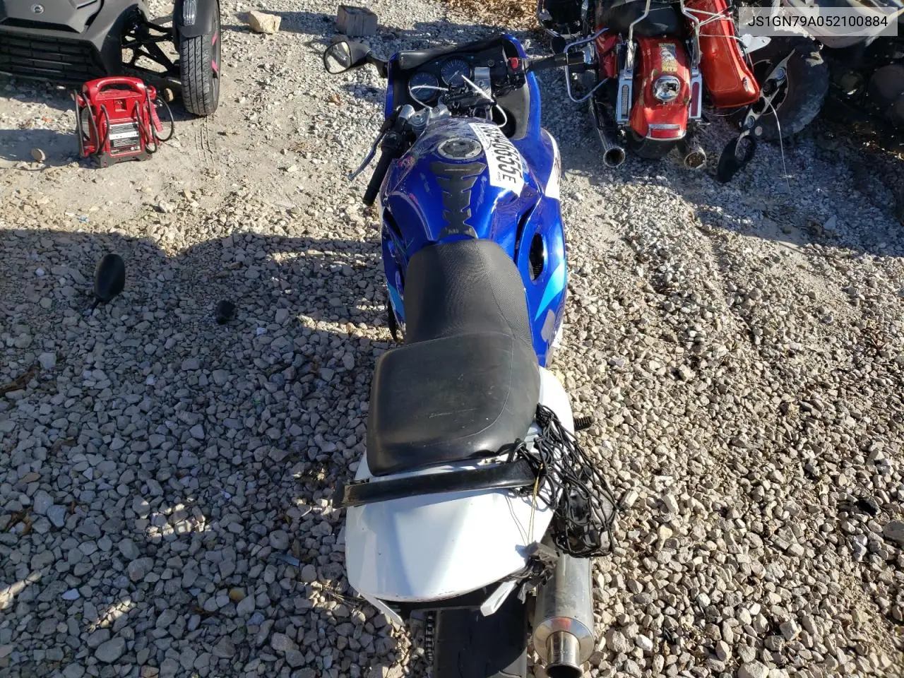 2005 Suzuki Gsx600 F VIN: JS1GN79A052100884 Lot: 53946655