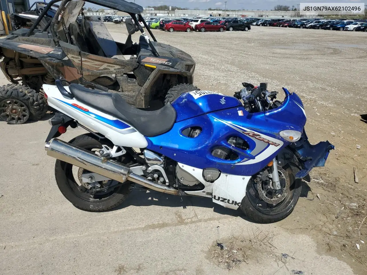 2006 Suzuki Gsx600 F VIN: JS1GN79AX62102496 Lot: 54247705