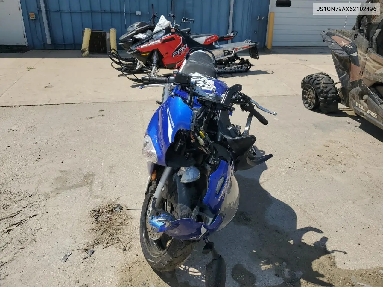 2006 Suzuki Gsx600 F VIN: JS1GN79AX62102496 Lot: 54247705
