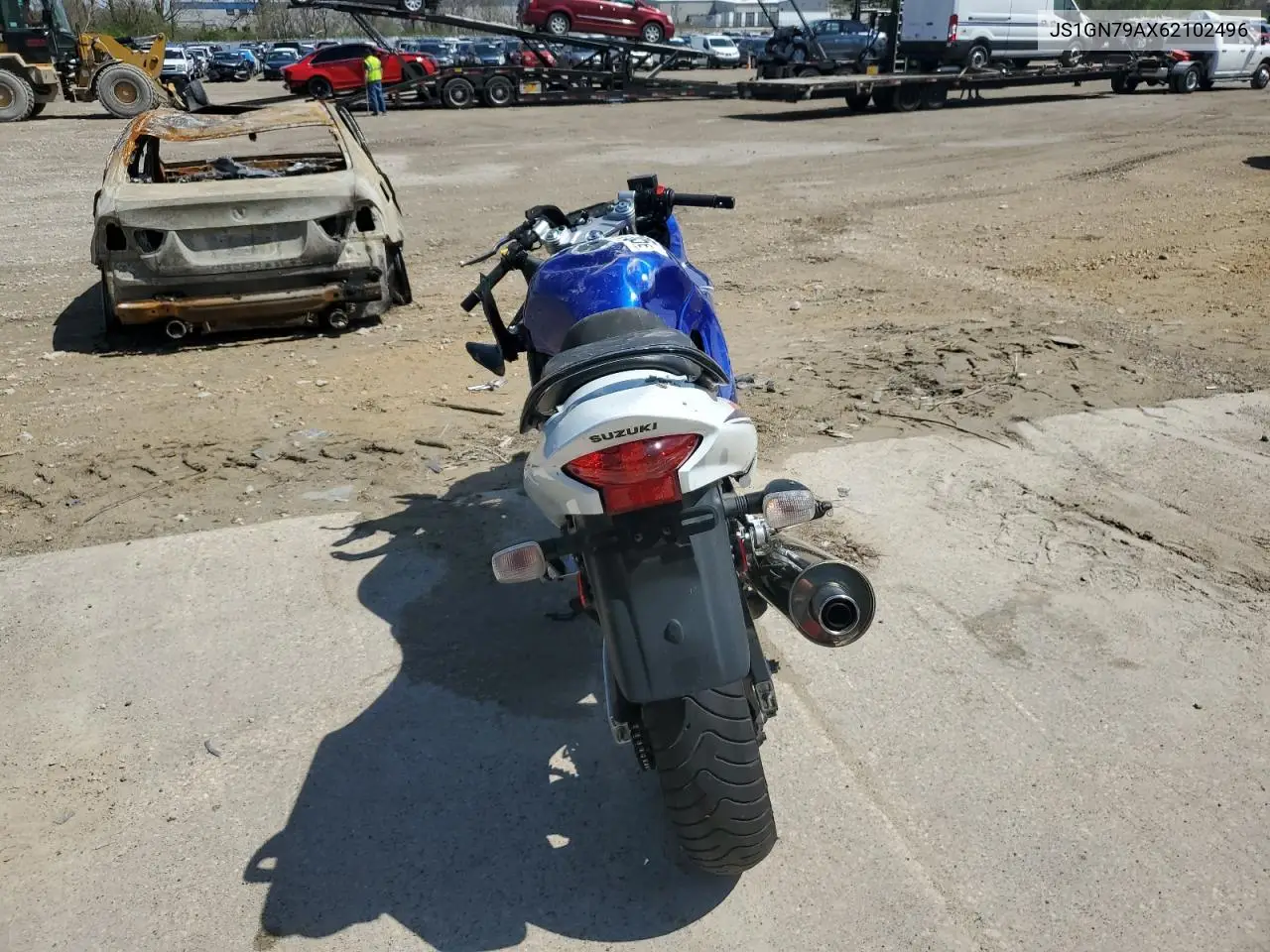 2006 Suzuki Gsx600 F VIN: JS1GN79AX62102496 Lot: 54247705