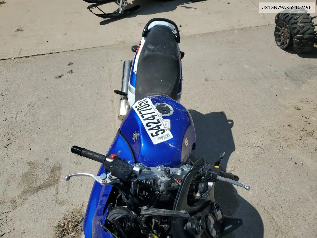 2006 Suzuki Gsx600 F VIN: JS1GN79AX62102496 Lot: 54247705