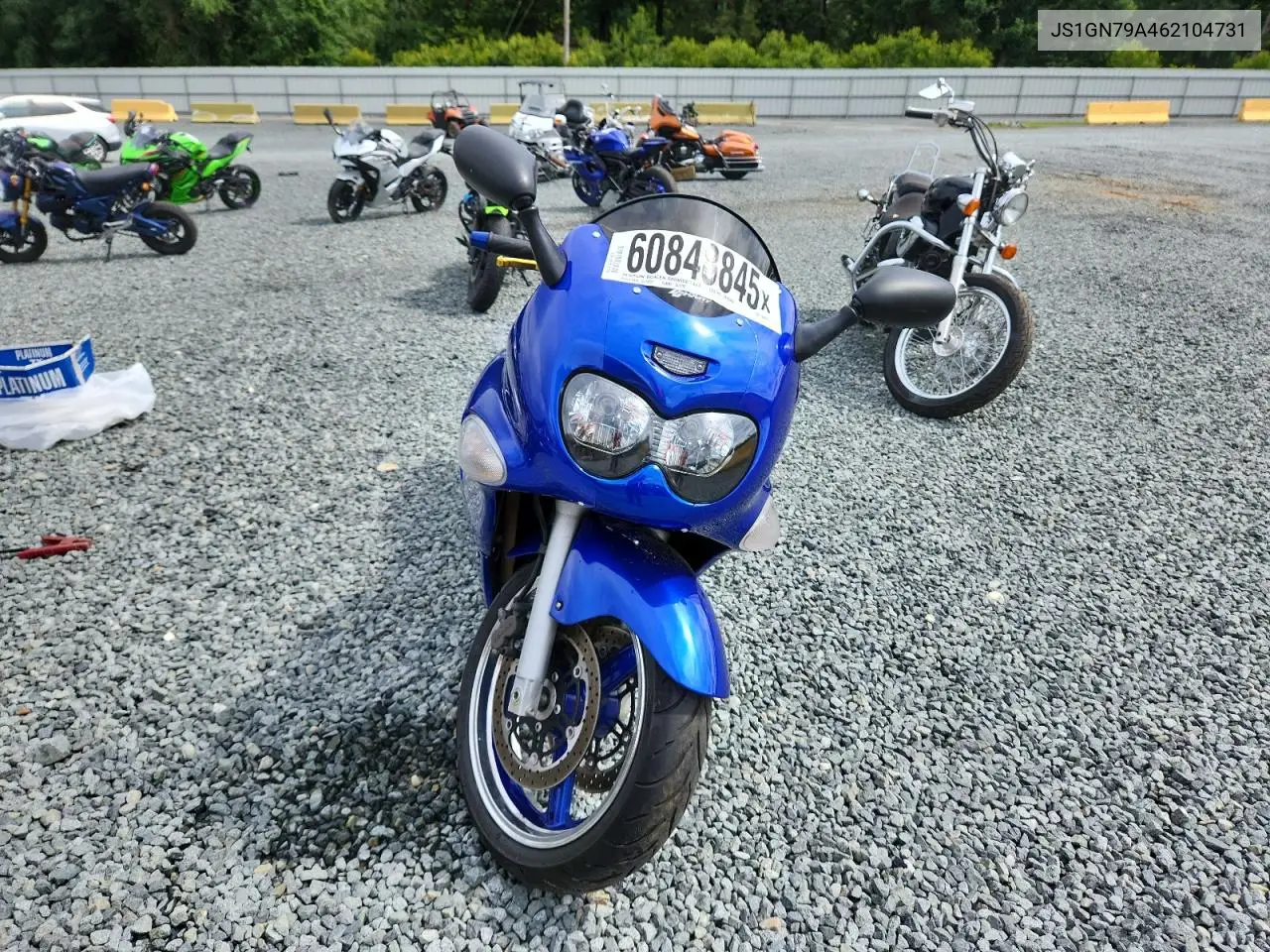 2006 Suzuki Gsx600 F VIN: JS1GN79A462104731 Lot: 60848845