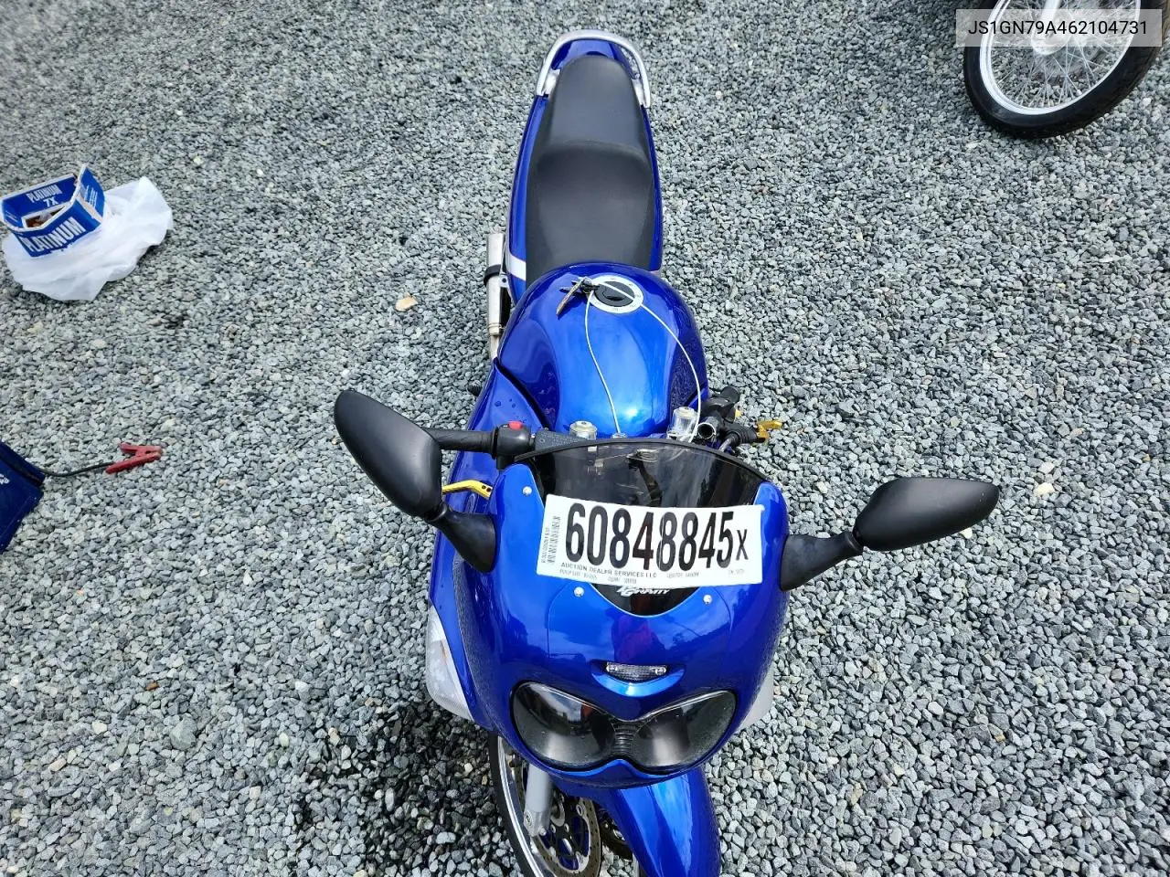 2006 Suzuki Gsx600 F VIN: JS1GN79A462104731 Lot: 60848845