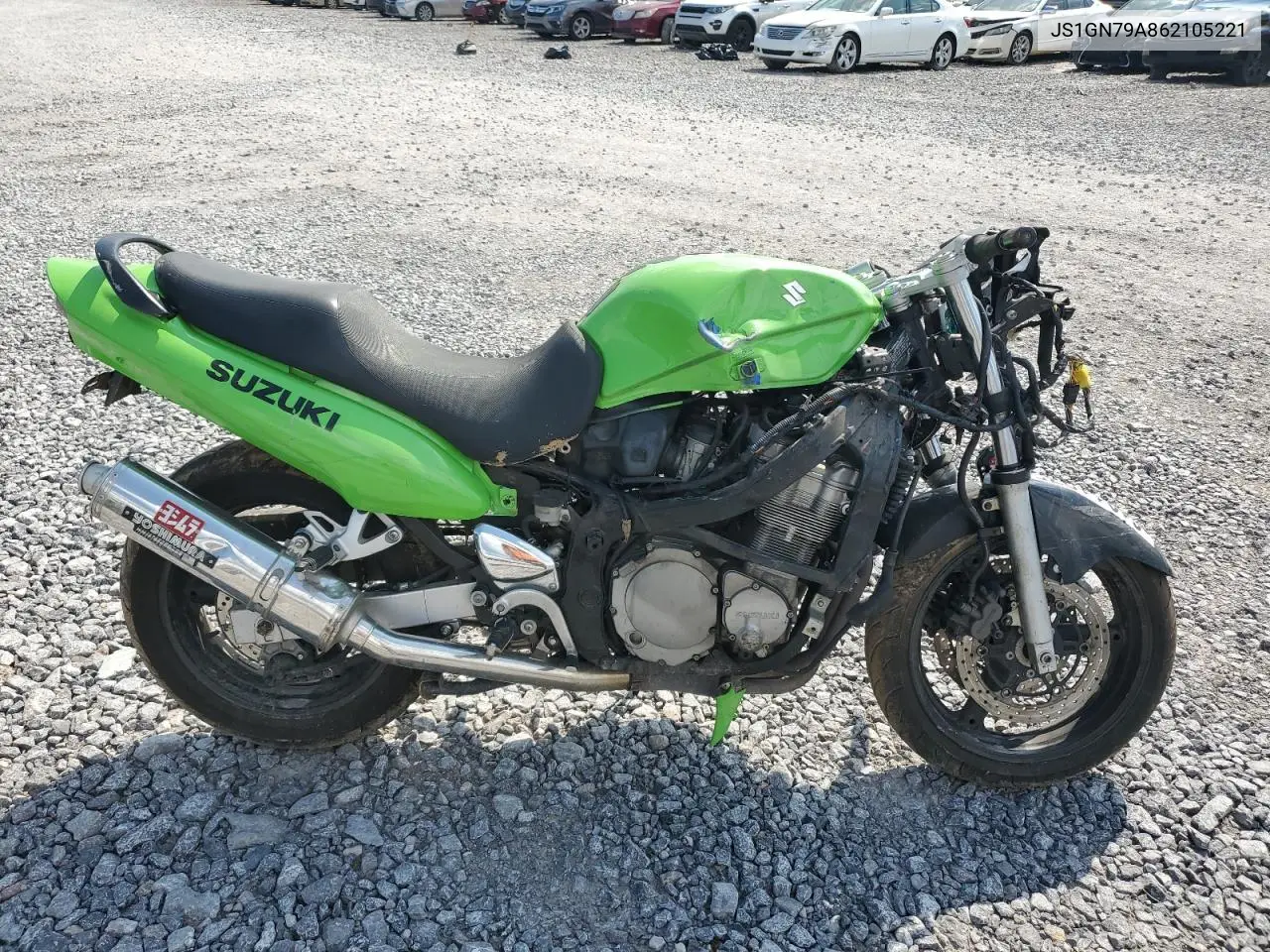 2006 Suzuki Gsx600 F VIN: JS1GN79A862105221 Lot: 61811975