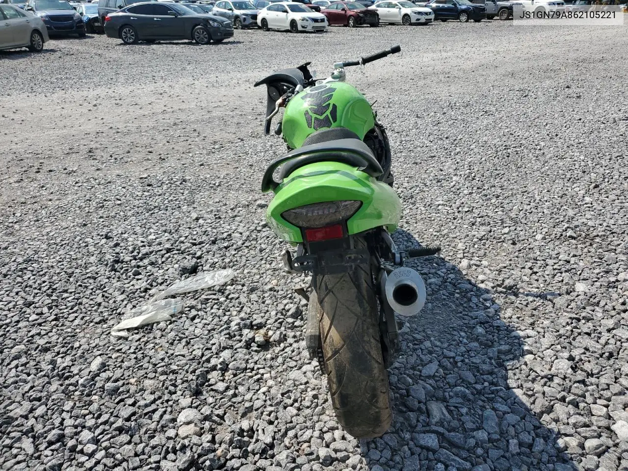 2006 Suzuki Gsx600 F VIN: JS1GN79A862105221 Lot: 61811975