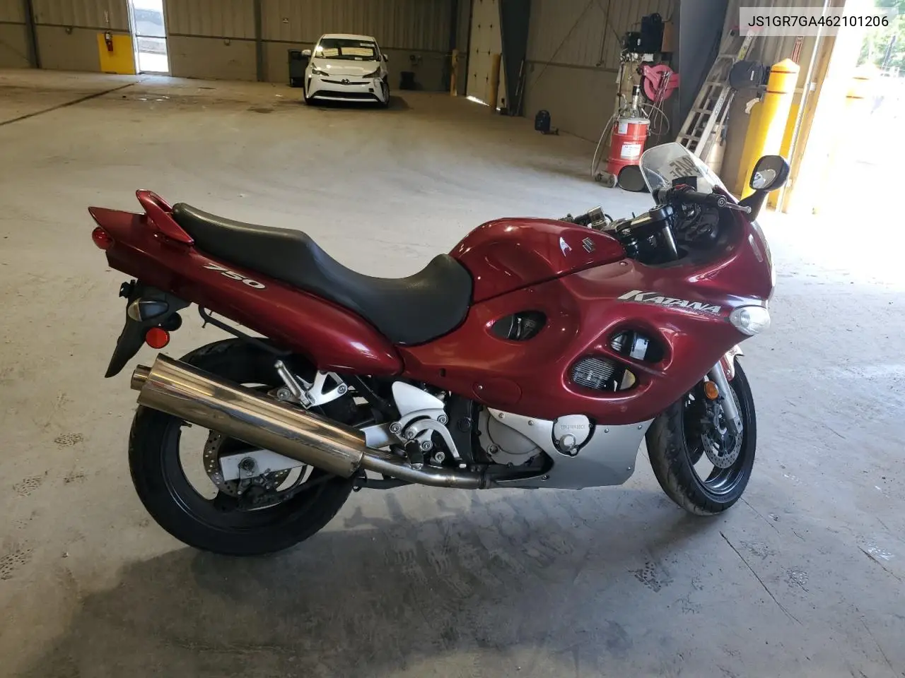 2006 Suzuki Gsx750 F VIN: JS1GR7GA462101206 Lot: 62064945