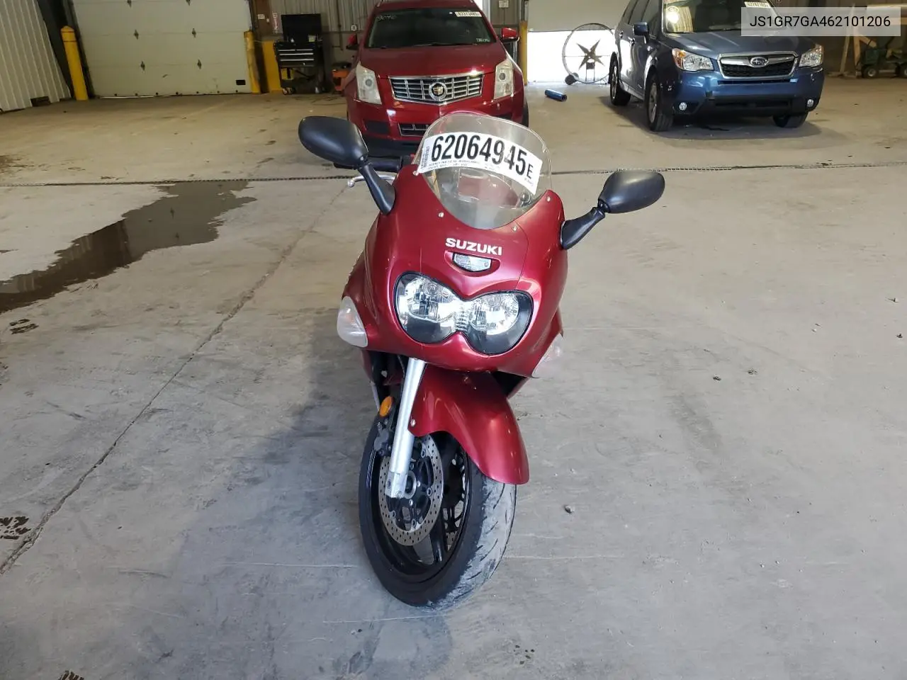 2006 Suzuki Gsx750 F VIN: JS1GR7GA462101206 Lot: 62064945