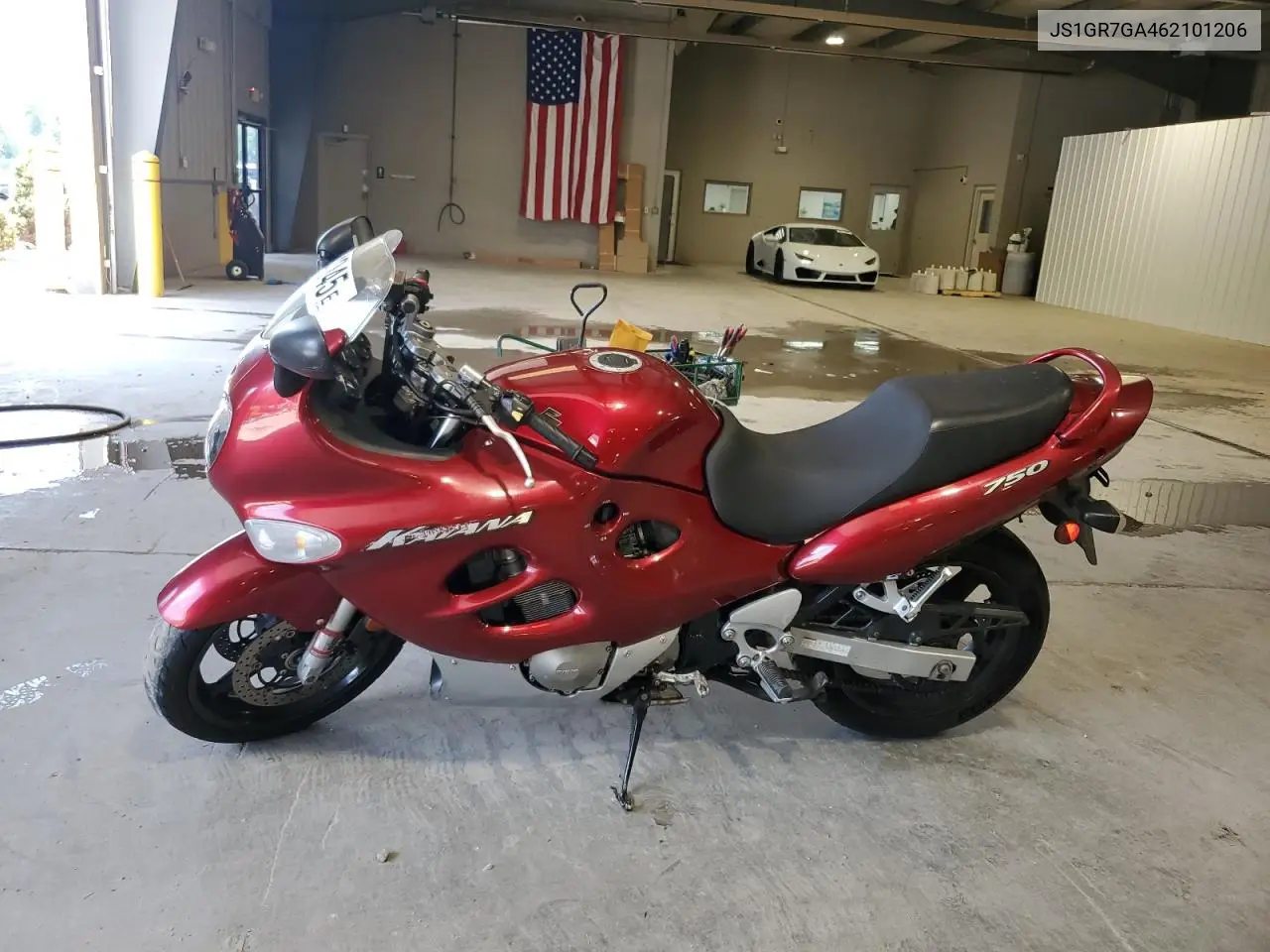 2006 Suzuki Gsx750 F VIN: JS1GR7GA462101206 Lot: 62064945
