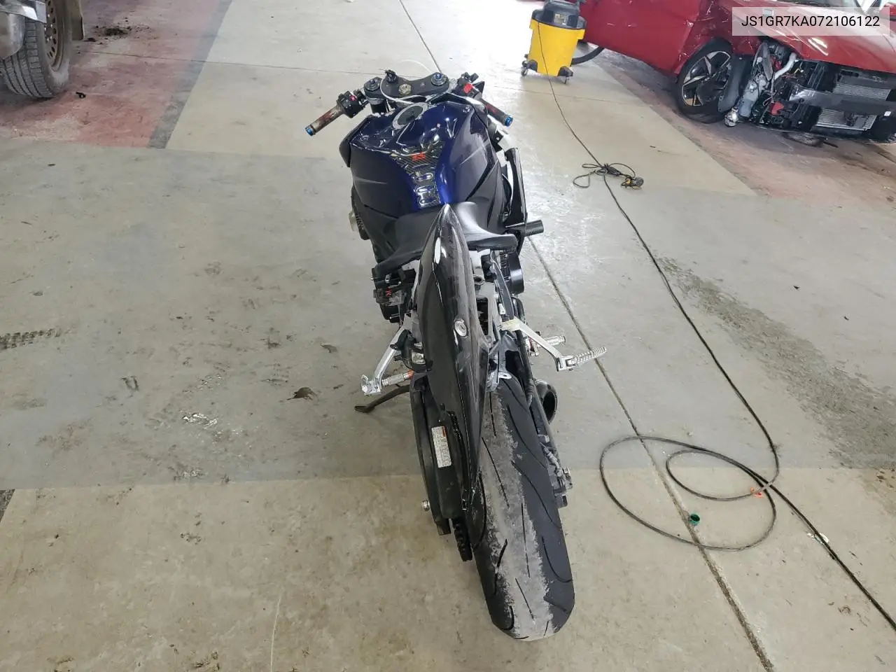 2007 Suzuki Gsx-R750 VIN: JS1GR7KA072106122 Lot: 63756805