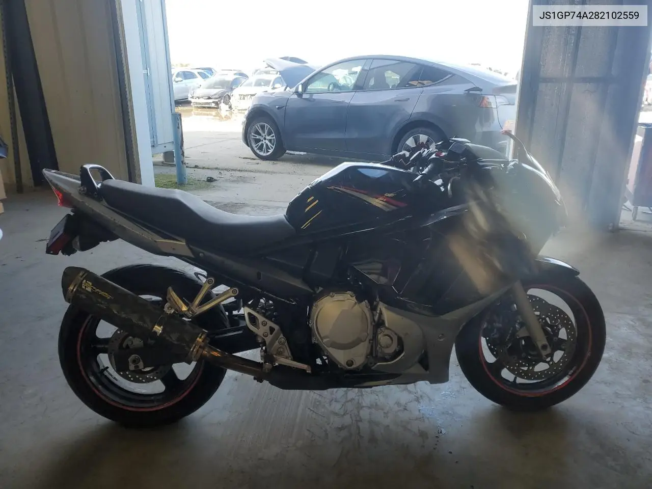 2008 Suzuki Gsx650 F VIN: JS1GP74A282102559 Lot: 44824945