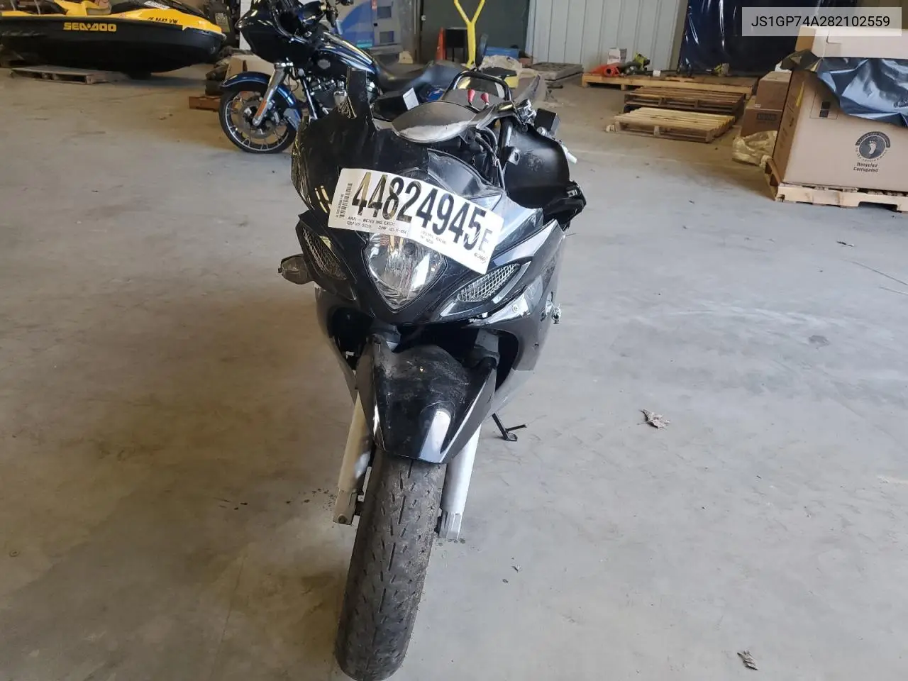 2008 Suzuki Gsx650 F VIN: JS1GP74A282102559 Lot: 44824945