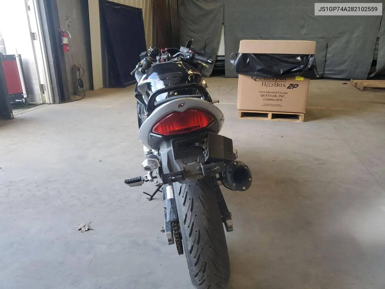 2008 Suzuki Gsx650 F VIN: JS1GP74A282102559 Lot: 44824945