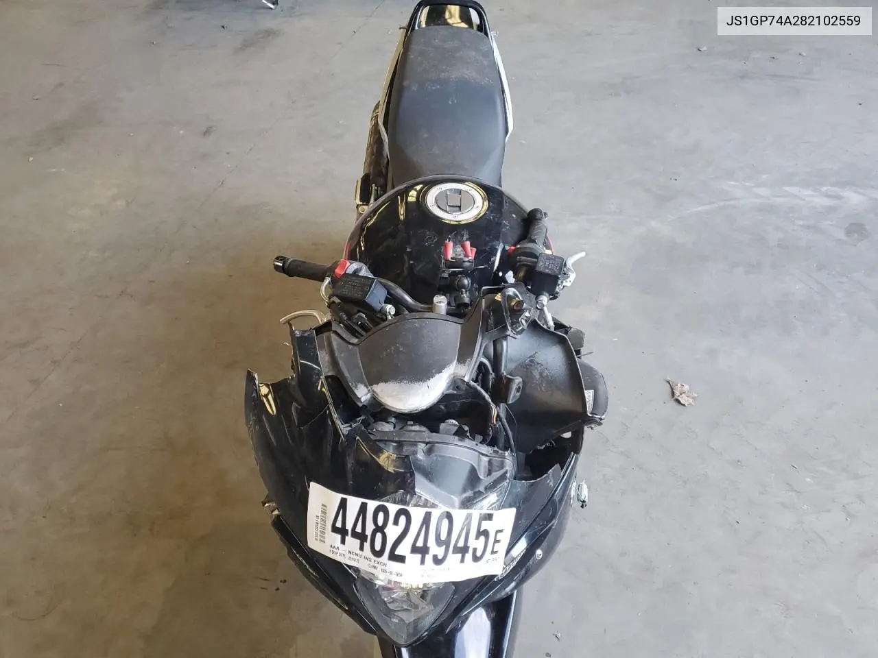 2008 Suzuki Gsx650 F VIN: JS1GP74A282102559 Lot: 44824945