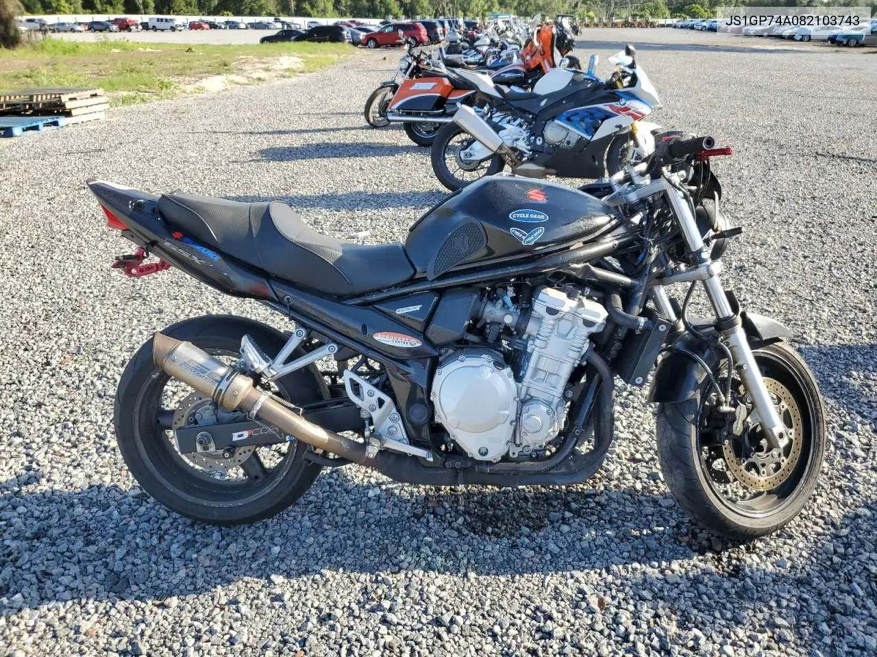 2008 Suzuki Gsx650 F VIN: JS1GP74A082103743 Lot: 62675215