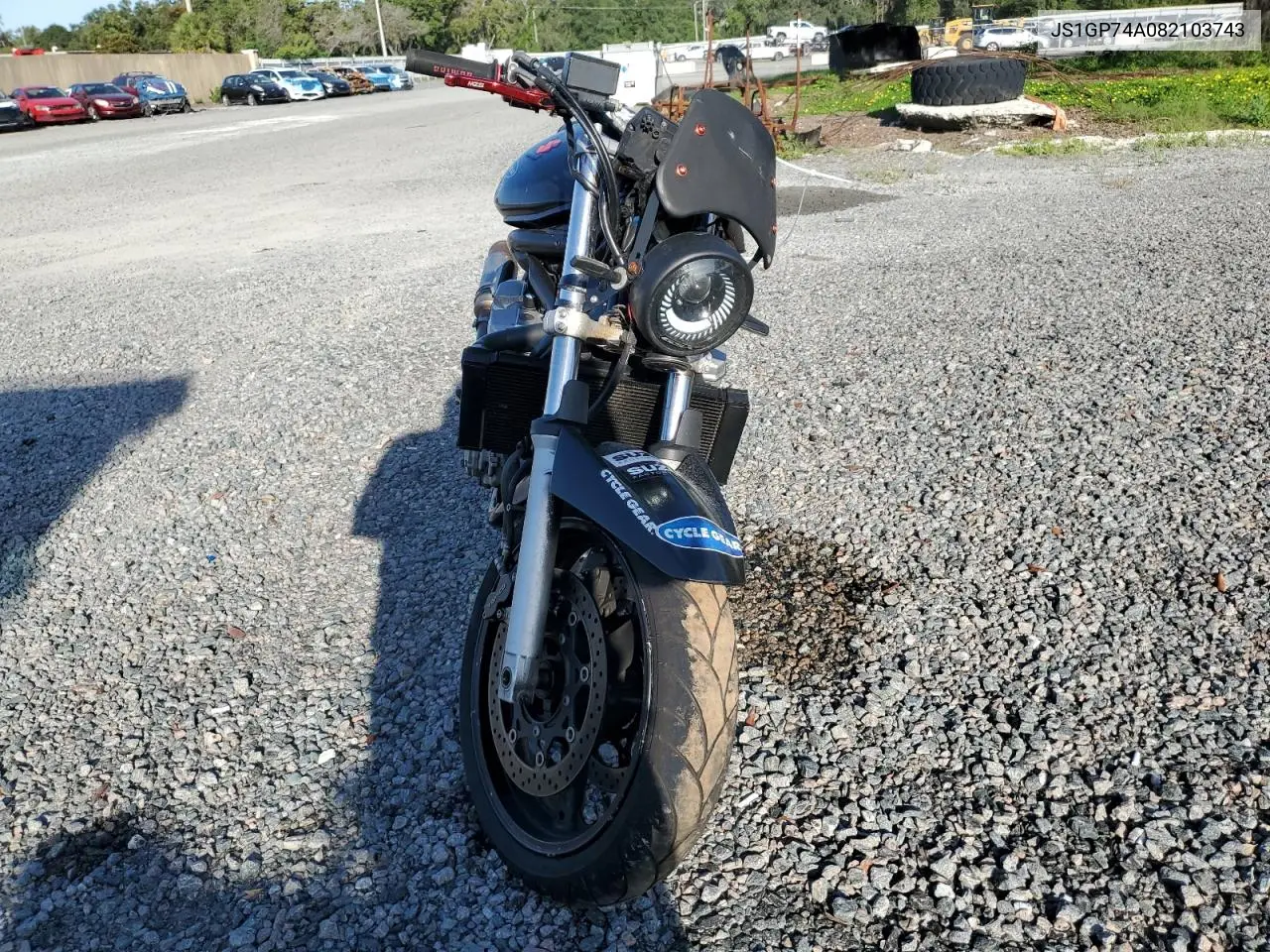 2008 Suzuki Gsx650 F VIN: JS1GP74A082103743 Lot: 62675215