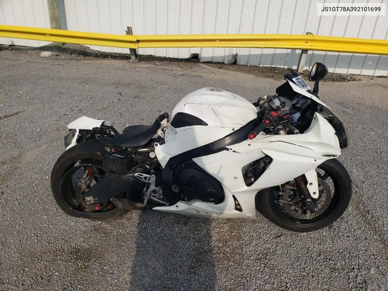 2009 Suzuki Gsx-R1000 VIN: JS1GT78A392101699 Lot: 65899325