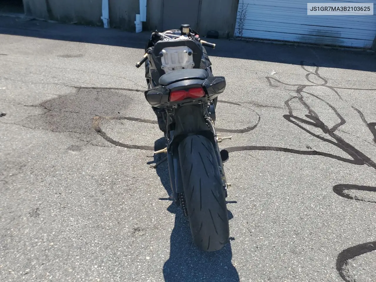 2011 Suzuki Gsx750 VIN: JS1GR7MA3B2103625 Lot: 64730515