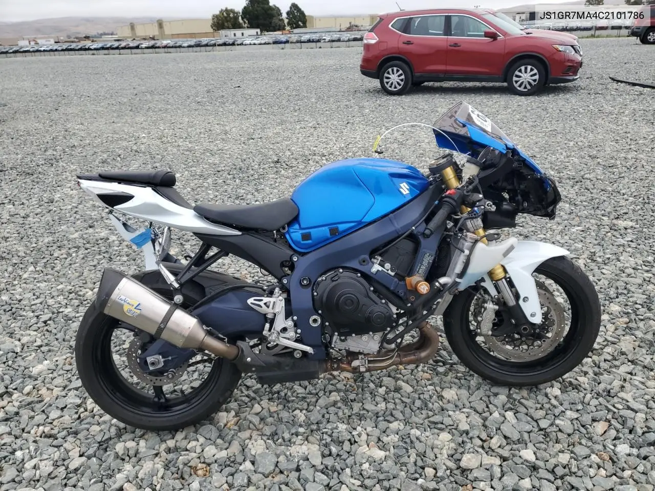 2012 Suzuki Gsx750 VIN: JS1GR7MA4C2101786 Lot: 63478785