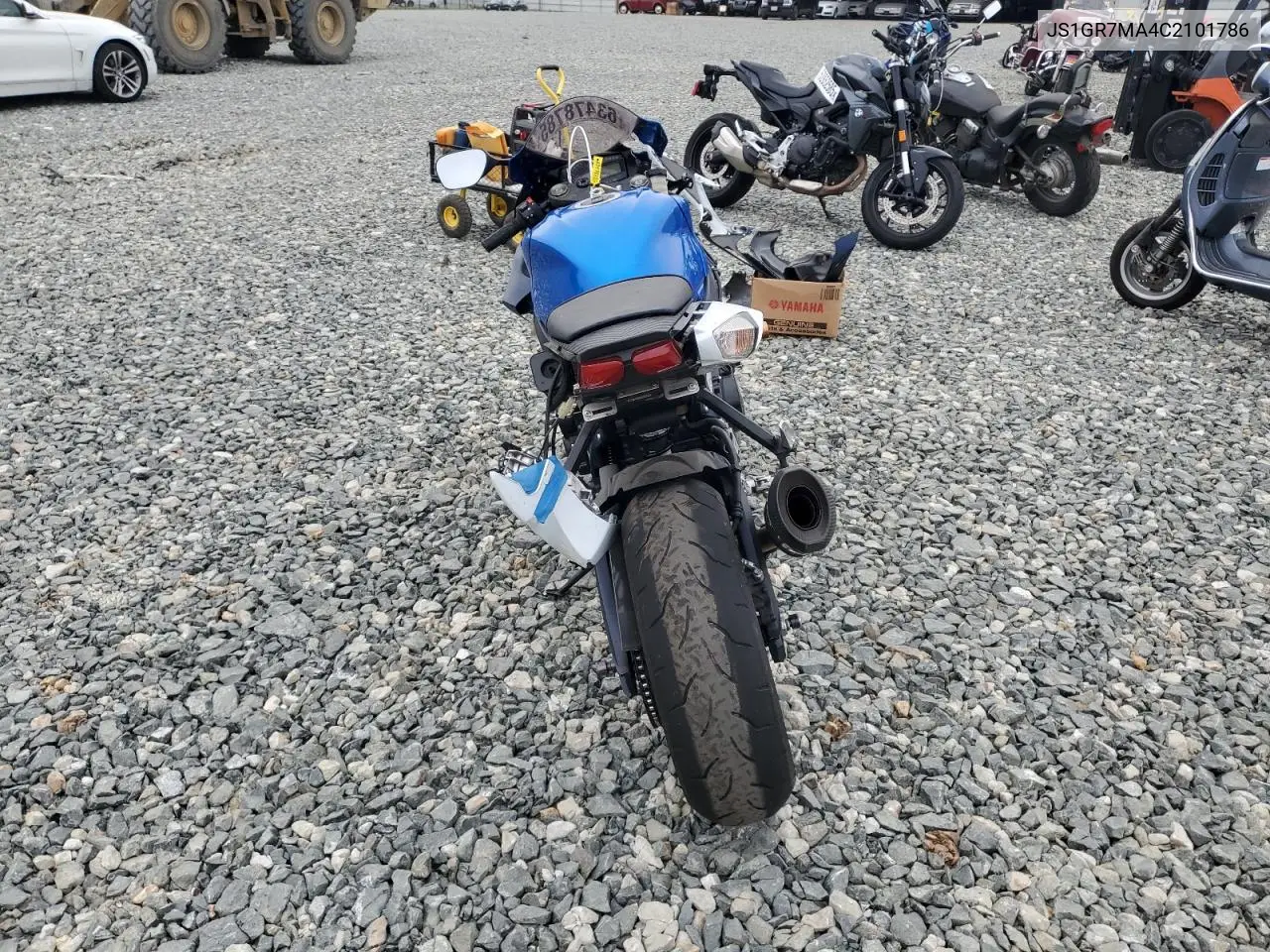 2012 Suzuki Gsx750 VIN: JS1GR7MA4C2101786 Lot: 63478785