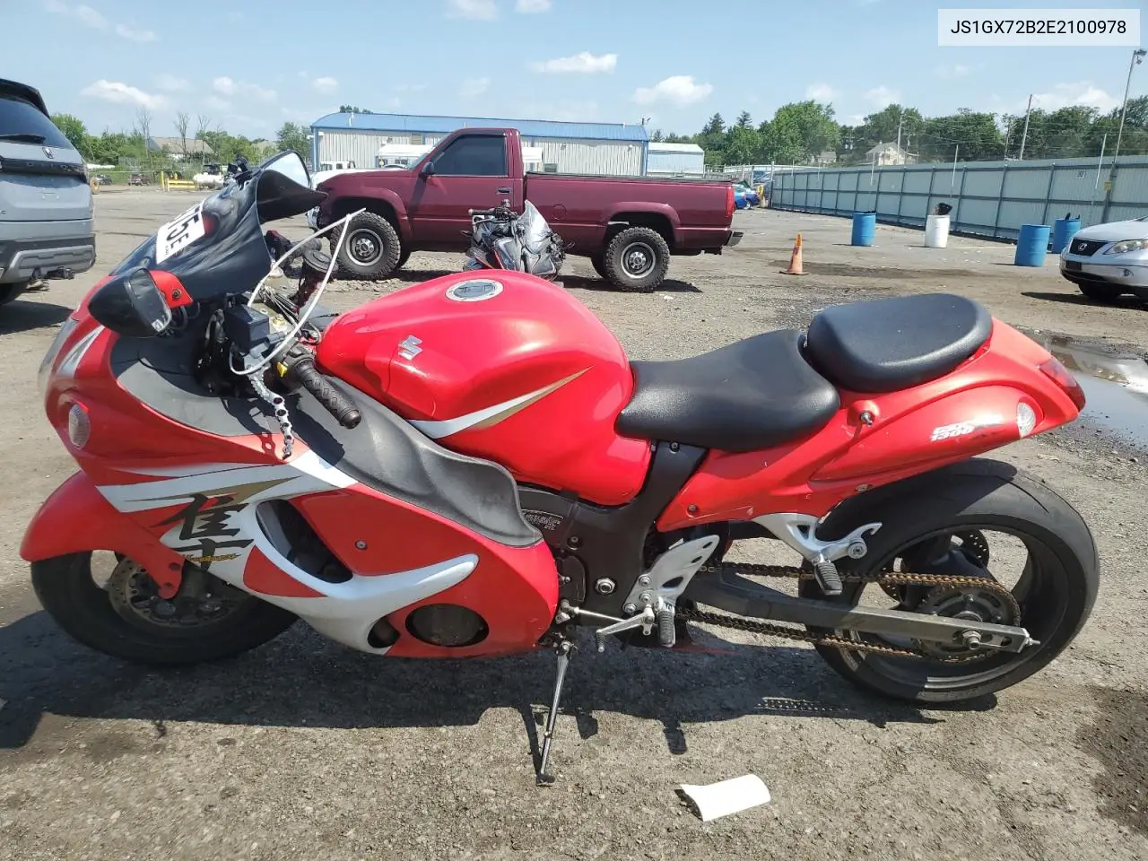 2014 Suzuki Gsx1300 Ra VIN: JS1GX72B2E2100978 Lot: 61988975