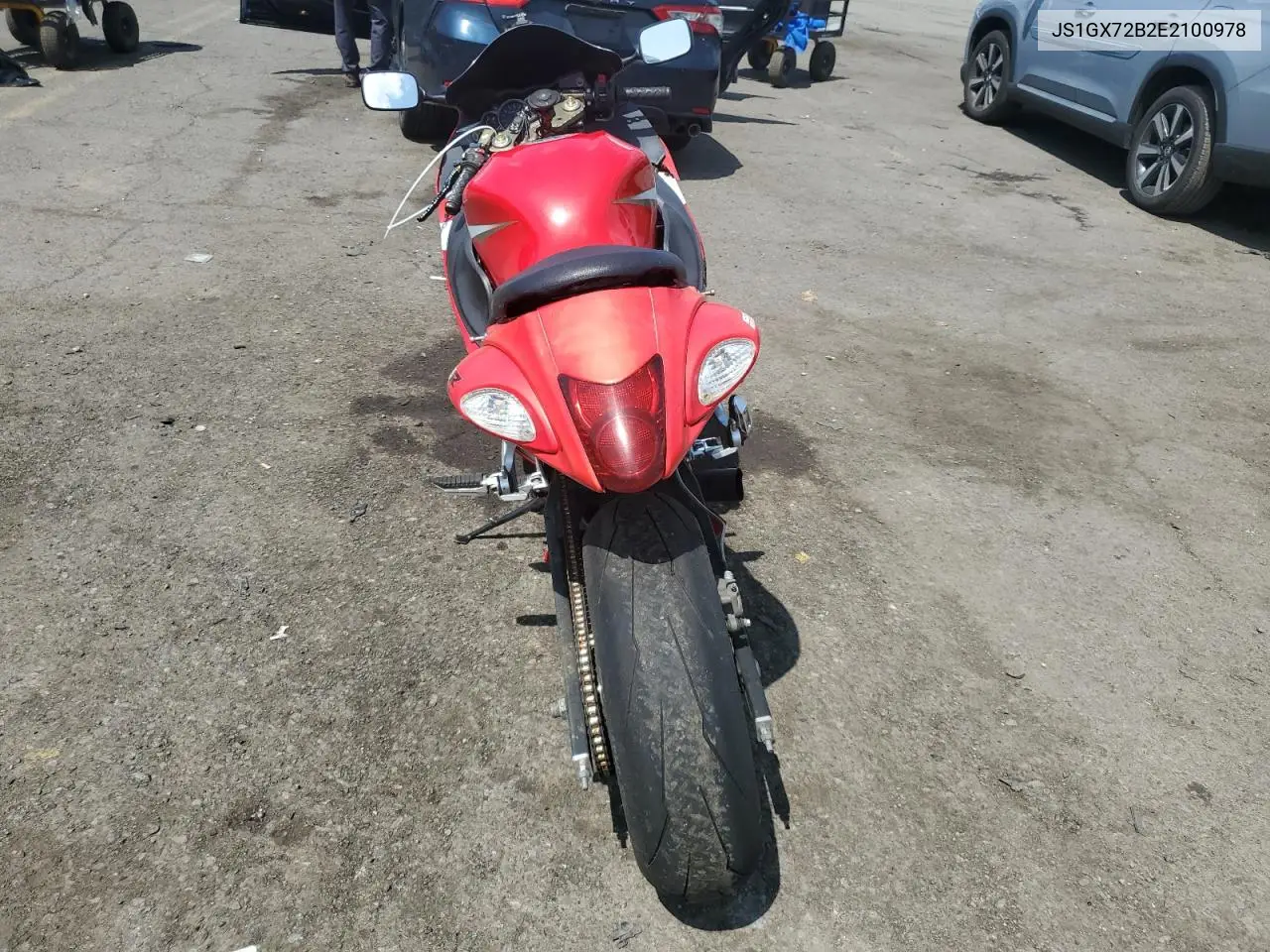 2014 Suzuki Gsx1300 Ra VIN: JS1GX72B2E2100978 Lot: 61988975