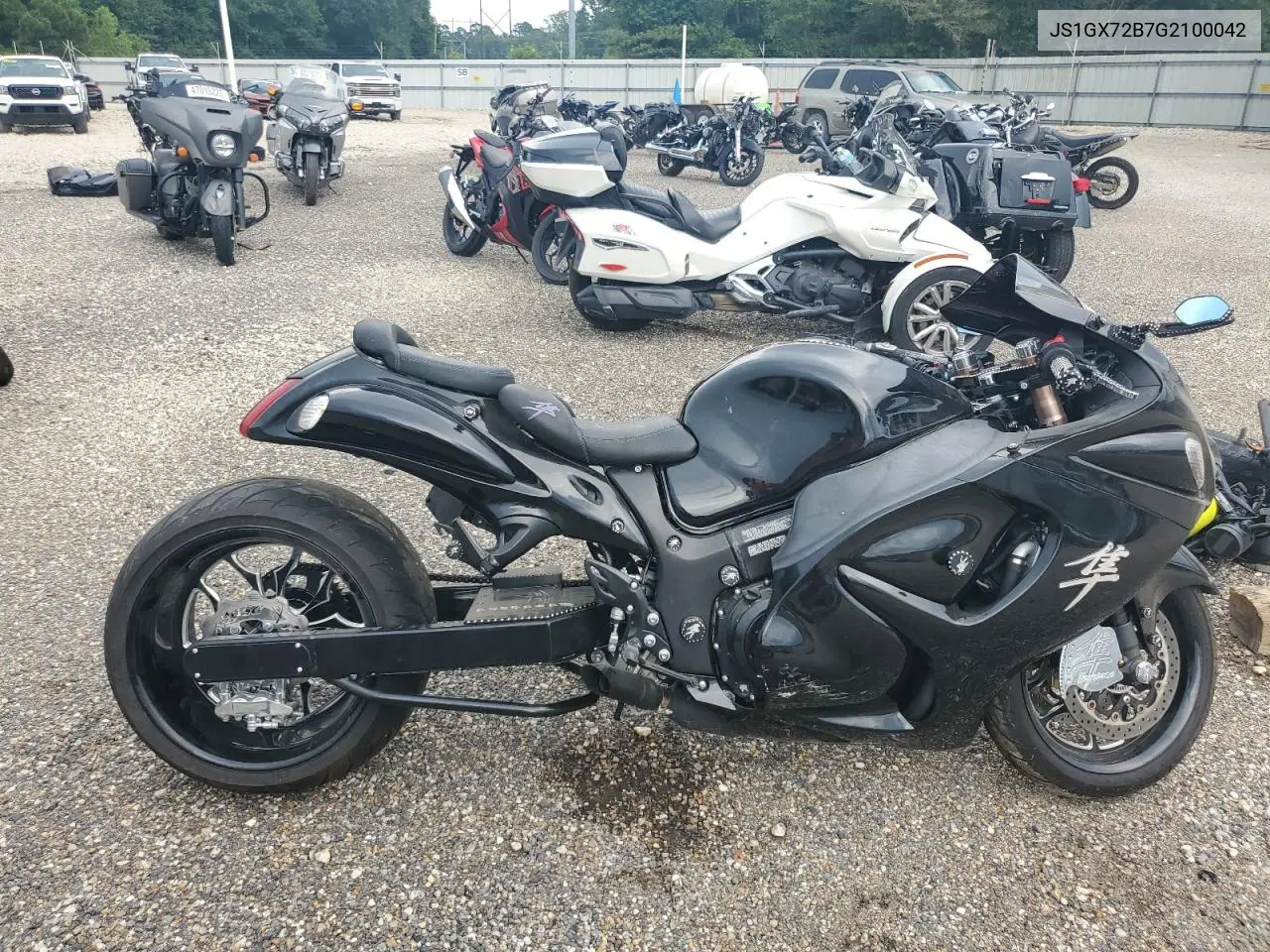 2016 Suzuki Gsx1300 Ra VIN: JS1GX72B7G2100042 Lot: 63226935